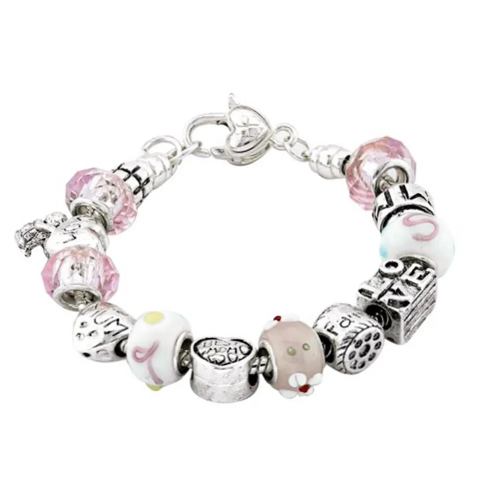 Beautiful Multi Color Mom Bracelet   Brand New!!!
